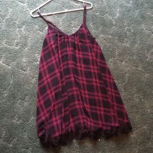 Plaid dress from Express.